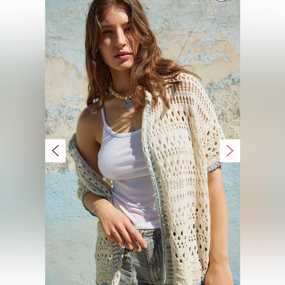 NWT Free People Santa Cruz Club Shirt - Picture 4 of 11